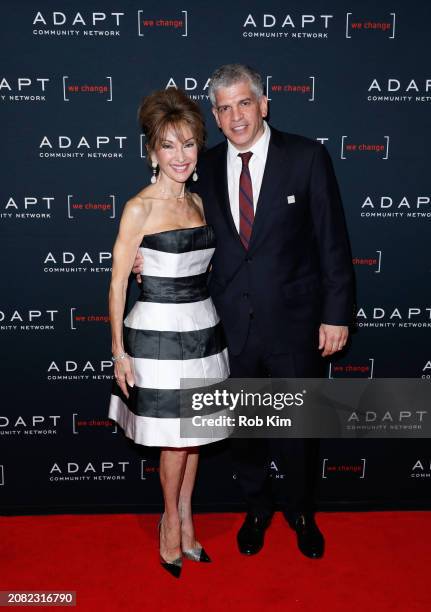 Susan Lucci and James Hausman attend the 2024 ADAPT Leadership Awards at Cipriani 42nd Street on March 13, 2024 in New York City.