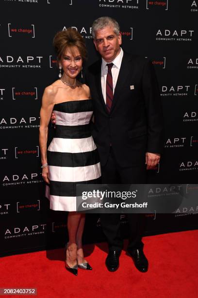 Susan Lucci and James Hausman attend the 2024 ADAPT Leadership Awards at Cipriani 42nd Street on March 13, 2024 in New York City.