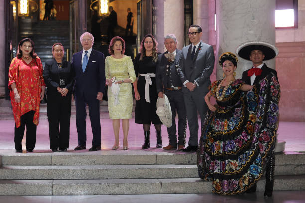 MEX: Swedish Royals Attend Gala of Mexico's Folk Ballet