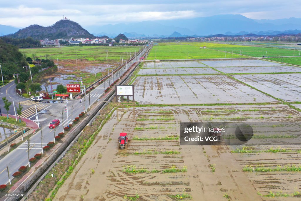Spring Farming In Full Swing Across China