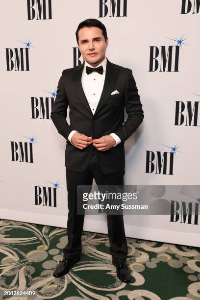 Horacio Palencia attends the BMI Latin Awards 2024 at Beverly Wilshire, A Four Seasons Hotel on March 13, 2024 in Beverly Hills, California.