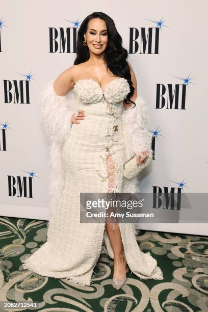 Victoria La Mala attends the BMI Latin Awards 2024 at Beverly Wilshire, A Four Seasons Hotel on March 13, 2024 in Beverly Hills, California.