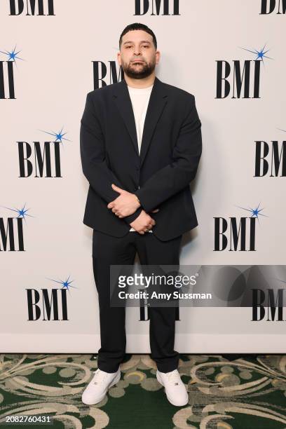 Jose R. Arce Rodriguez aka "Cheo Legendary" attends the BMI Latin Awards 2024 at Beverly Wilshire, A Four Seasons Hotel on March 13, 2024 in Beverly...