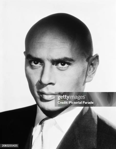 Russian-American actor Yul Brynner , US, circa 1955.