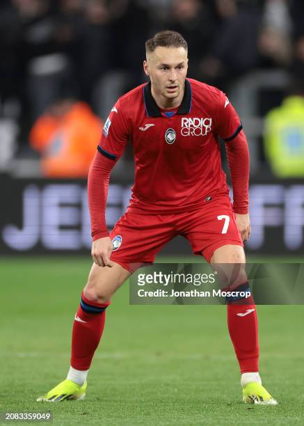 Teun Koopmeiners of Atalanta during the Serie A TIM match between Juventus and Atalanta BC - Serie A TIM at Allianz Stadium on March 10, 2024 in...