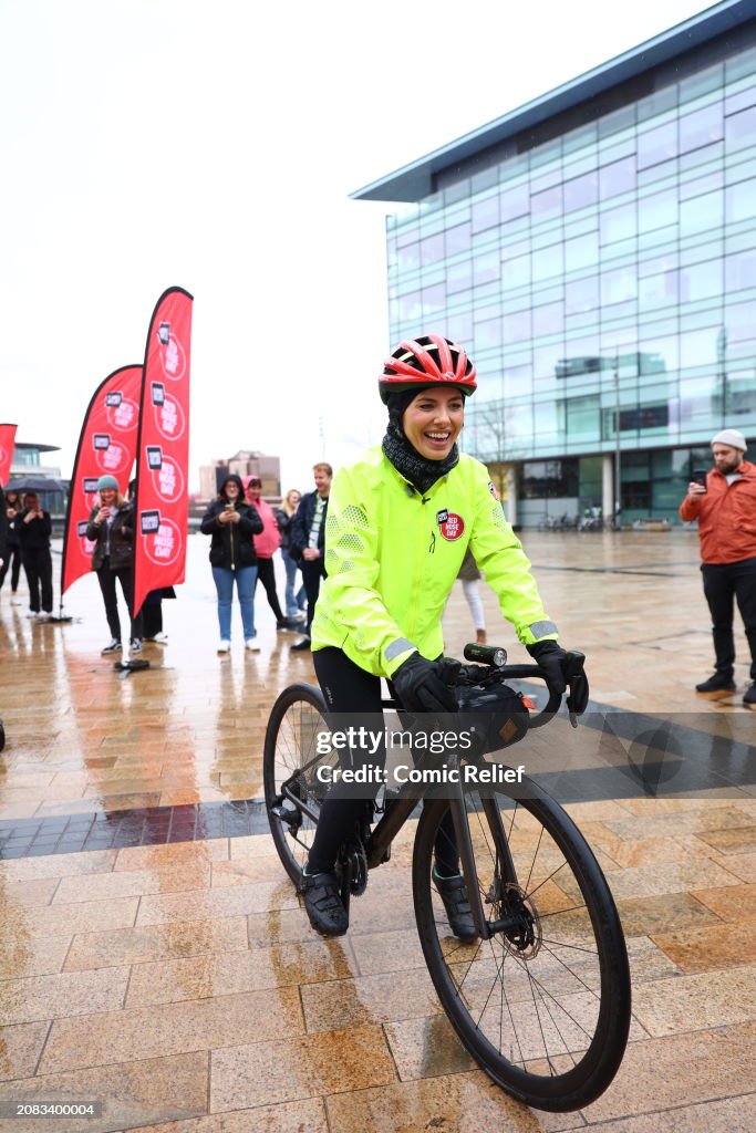 Mollie King's Pedal Power Challenge - Red Nose Day 2024