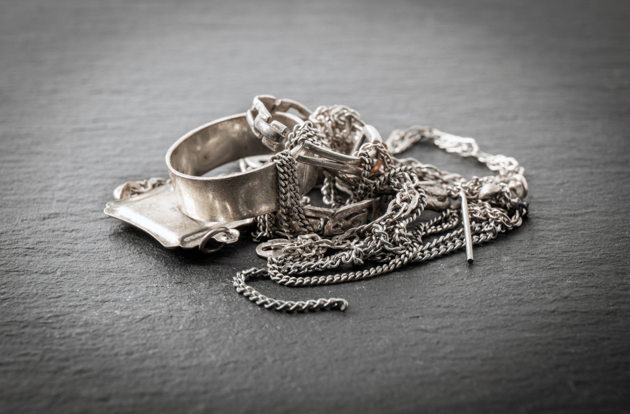 metal jewelry selection
