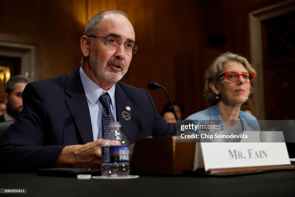UAW President Shawn Fain Testifies In Senate Hearing