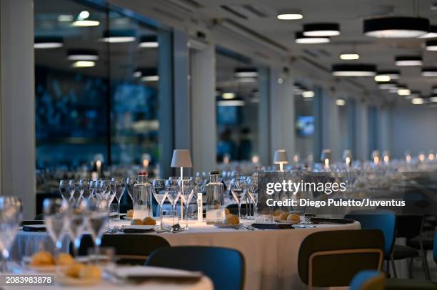General view of the ICONA Chef Project in Legends Club Nord during the Serie A TIM match between Juventus and Atalanta BC - Serie A TIM at on March...
