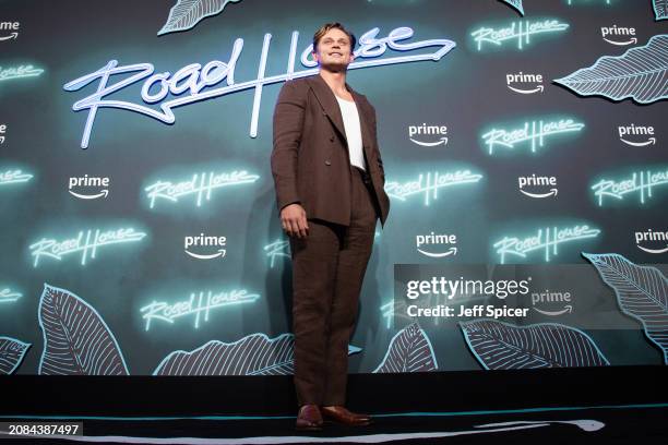 Billy Magnussen attends the UK special screening of "Road House" at The Curzon Mayfair on March 14, 2024 in London, England.