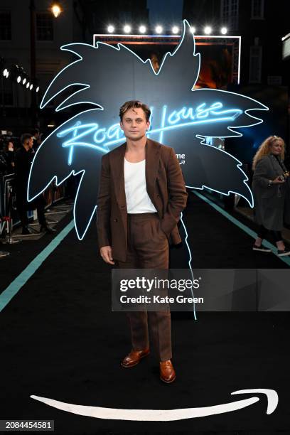 Billy Magnussen attends a special screening of Prime Video's "Road House" at The Curzon Mayfair on March 14, 2024 in London, England.