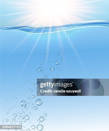 Underwater drop Underwater drop