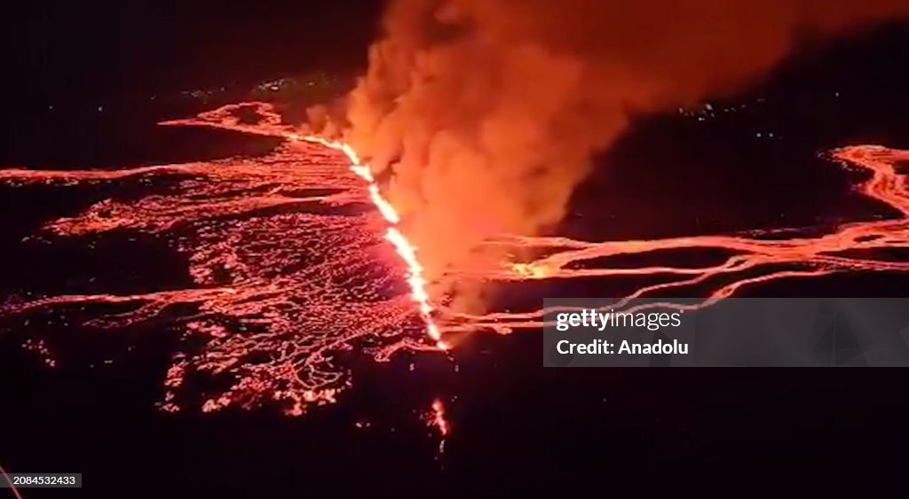 4th volcano eruption occurs in Iceland's Reykjanes Peninsula in last 3 months