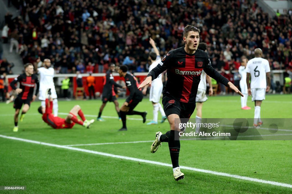 Bayer 04 Leverkusen v Qarabag FK: Round of 16 Second Leg - UEFA Europa League 2023/24