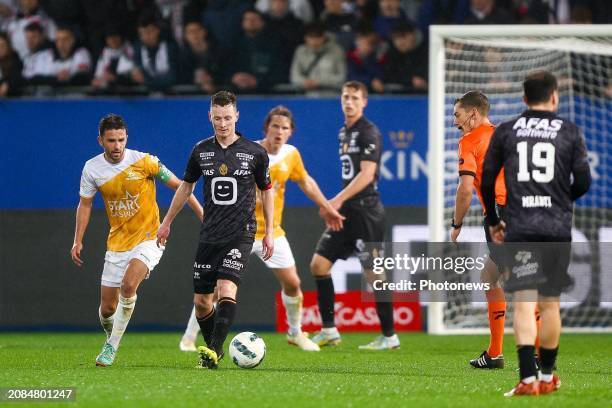 Schoofs Rob midfielder of KV Mechelen during the Jupiler Pro League match between OH Leuven and KV Mechelen at the King Power at Den Dreef Stadion on...