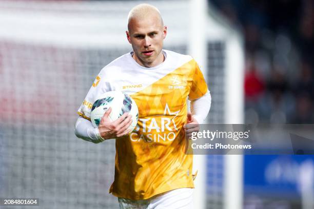 Thorsteinsson Jon Dagur forward of OH Leuven during the Jupiler Pro League match between OH Leuven and KV Mechelen at the King Power at Den Dreef...