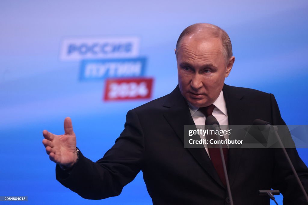 Russian President Putin Wins The 2024 Presidential Elections