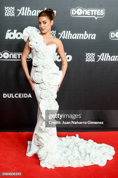 Dulceida attends the "Idolo" Awards 2024 at Gran Teatro Caixabank Príncipe Pío on March 14, 2024 in Madrid, Spain.