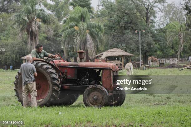 View of Lujan Zoo, which hosts animals rescued from circuses, animal trafficking and private collections in Buenos Aires, Argentina on March 16,...