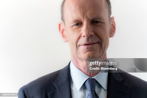 Shayne Elliott, chief executive officer of ANZ Group Holdings Ltd., in Hong Kong, China, on Monday, March 18, 2024. Elliott aims to grow the firm's...