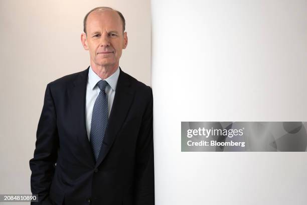 Shayne Elliott, chief executive officer of ANZ Group Holdings Ltd., in Hong Kong, China, on Monday, March 18, 2024. Elliott aims to grow the firm's...