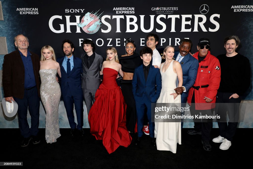 "Ghostbusters: Frozen Empire" New York Premiere