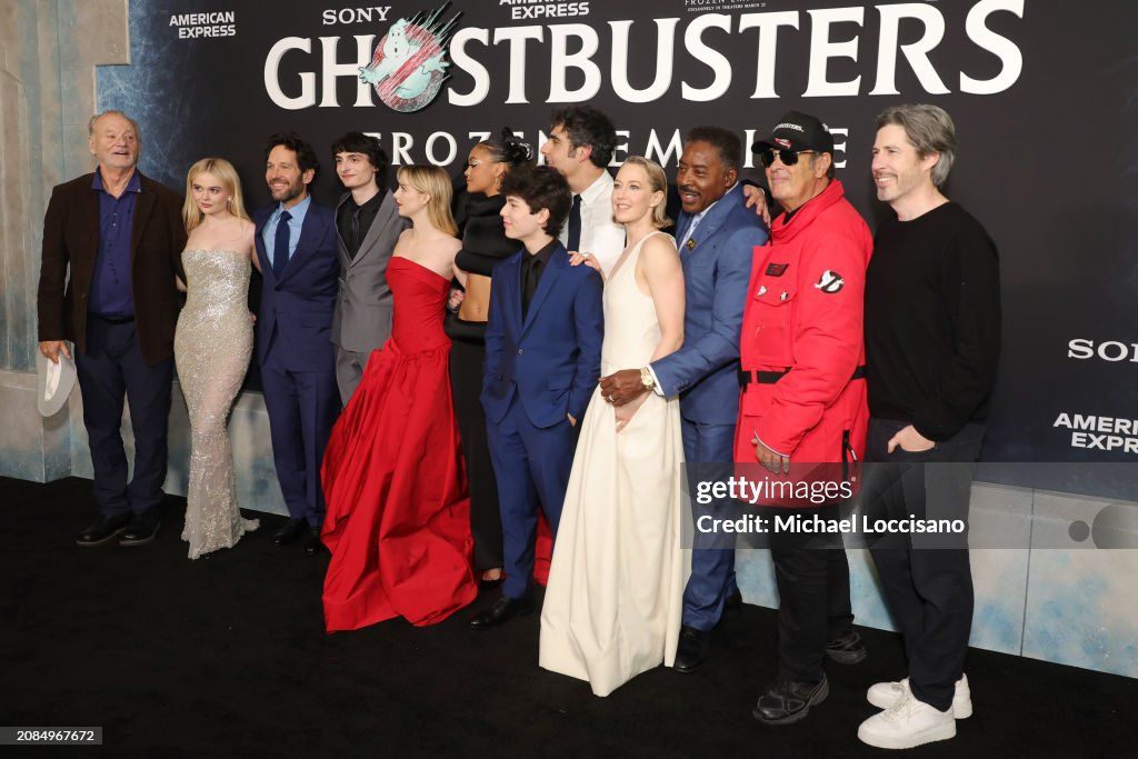 "Ghostbusters: Frozen Empire" New York Premiere