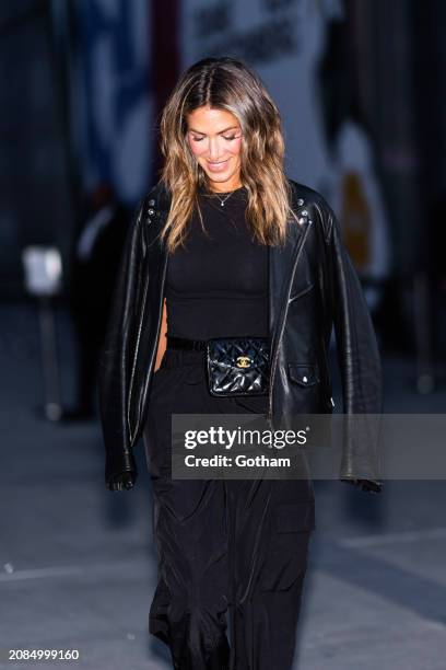 Erin Lichy attends a Diane von Furstenberg for Target event at The Shed on March 14, 2024 in New York City.