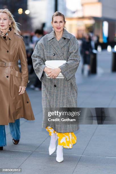 Kelly Rutherford attends a Diane von Furstenberg for Target event at The Shed on March 14, 2024 in New York City.