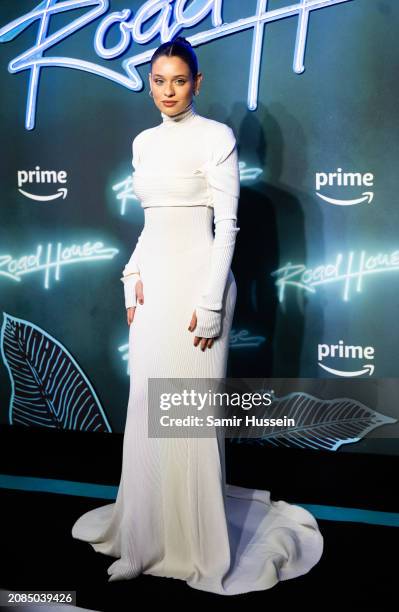 Daniela Melchior attends the UK special screening of "Road House" at The Curzon Mayfair on March 14, 2024 in London, England.