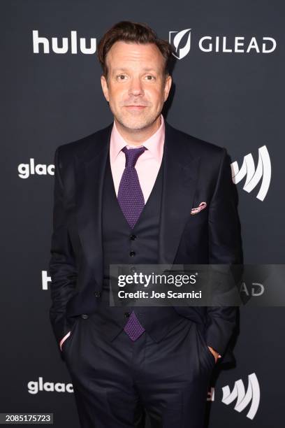 Jason Sudeikis attends the 35th GLAAD Media Awards - Los Angeles at The Beverly Hilton on March 14, 2024 in Beverly Hills, California.