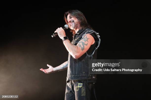 Juanes performs during the North America Tour 2024 at Radio City Music Hall on March 14, 2024 in New York City.
