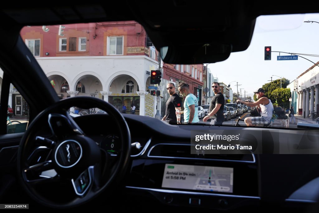 Waymo's Self Driving Taxis Launch In Los Angeles