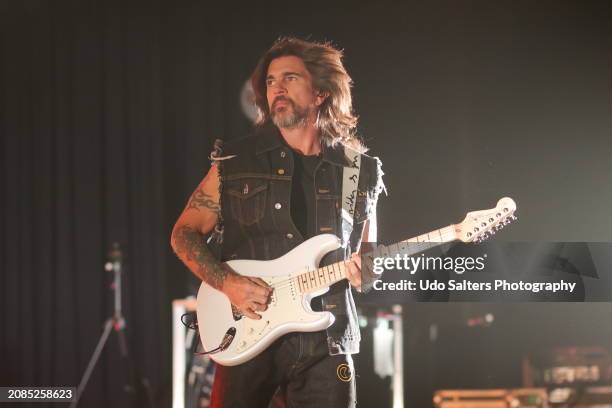 Juanes performs during the North America Tour 2024 at Radio City Music Hall on March 14, 2024 in New York City.