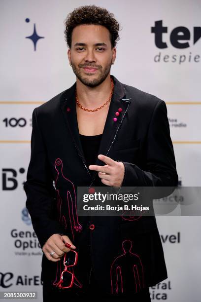 Prince Royce attends the gala during the "Cadena Dial" Awards 2024 on March 14, 2024 in Santa Cruz de Tenerife, Spain.