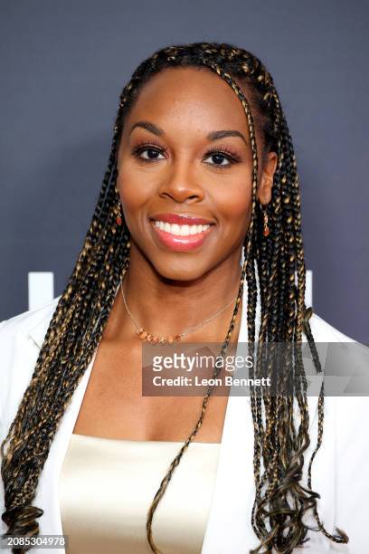 Marissa Brooks attends the NAACP Image Awards Dinner at Hollywood Palladium on March 14, 2024 in Los Angeles, California.