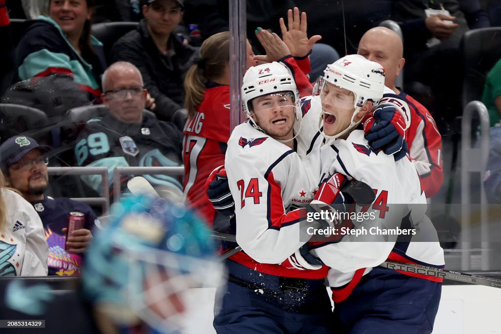 Washington Capitals v Seattle Kraken