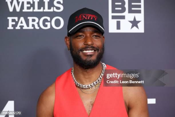 Luke James attends the NAACP Image Awards Dinner at Hollywood Palladium on March 14, 2024 in Los Angeles, California.