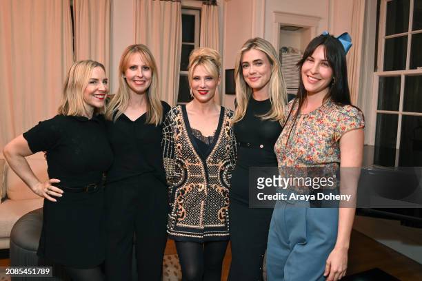 Chelsea HamillLucy Walsh, Melissa Roxburgh and Scout LaRue Willis attend The Art of Elysium Presents an Evening Celebrating Author Lucy Walsh at The...