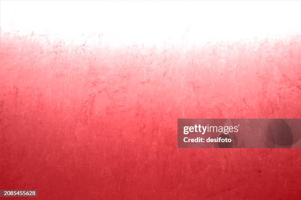 vibrant bright plain empty blank red dark maroon and white ombre grunge textured effect painted rustic scratched cracked peeling off rough uneven horizontal wall weathered backgrounds with copy space - ombre stock illustrations