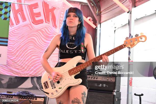 Harmony Weber of Sunnsetter performs on stage at Canada House during the 2024 SXSW Conference and Festival on March 14, 2024 in Austin, Texas.
