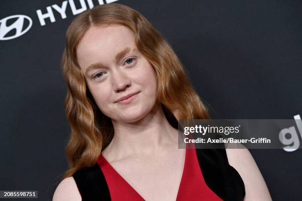 Liv Hewson attends the 35th Annual GLAAD Media Awards at The Beverly Hilton on March 14, 2024 in Beverly Hills, California.