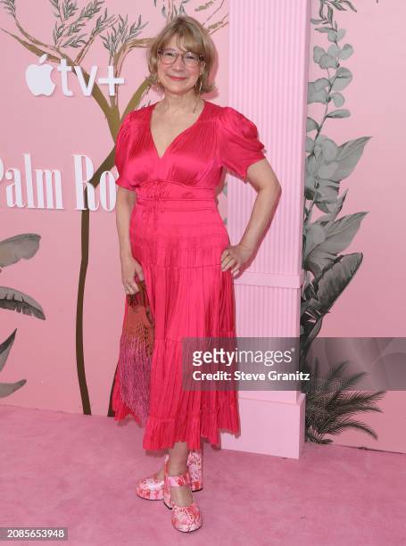 Sheri Holman arrives at the World Premiere Of Apple TV+'s "Palm Royale" at Samuel Goldwyn Theater on March 14, 2024 in Beverly Hills, California.