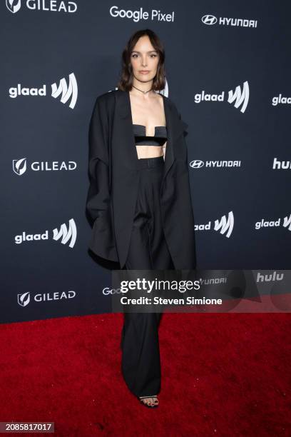 Jodi Balfour attends the 35th Annual GLAAD Media Awards at The Beverly Hilton on March 14, 2024 in Beverly Hills, California.