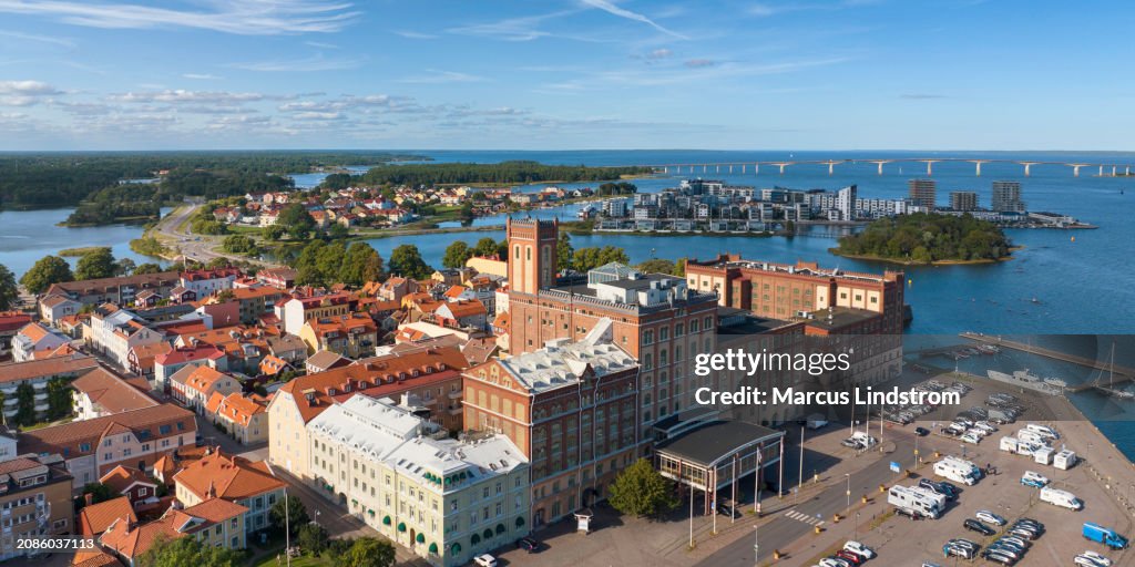 Aerial view of Kalmar