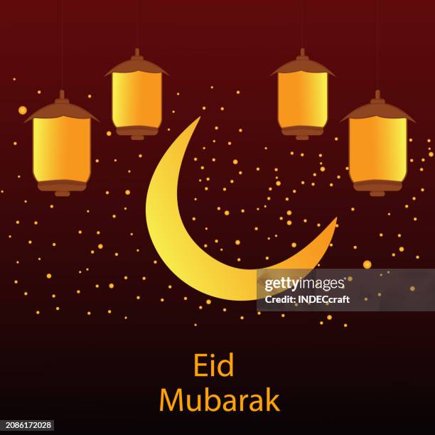 ramdan - eid stock illustrations