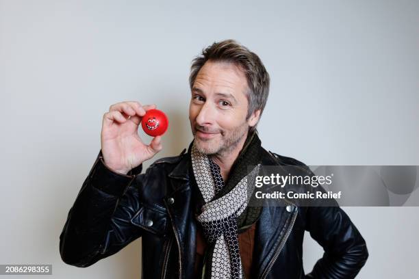 In this image released on March 15 Chesney Hawkes during the W1A Lenny Replacement Sketch to be shown during the Red Nose Day 2024 live TV show...