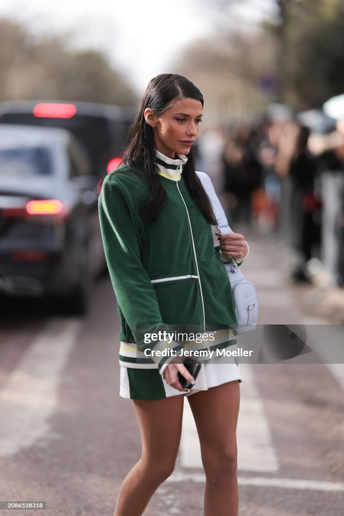 Street Style - Paris Fashion Week - Womenswear Fall/Winter 2024/2025 - Day Nine