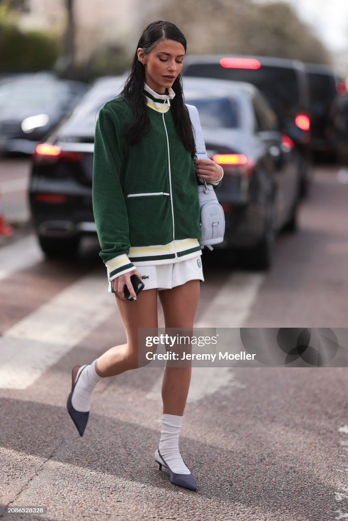 Street Style - Paris Fashion Week - Womenswear Fall/Winter 2024/2025 - Day Nine