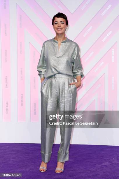 Bérénice Bejo attends the Opening Ceremony during the Series Mania Festival on March 15, 2024 in Lille, France.